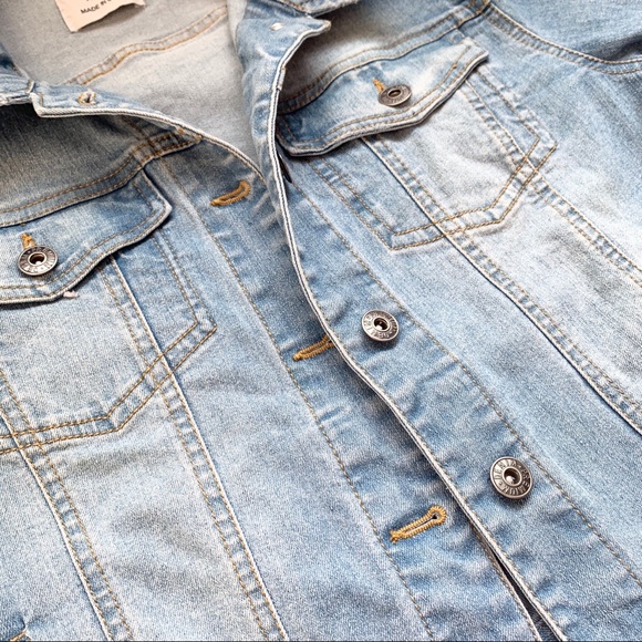 BRAND NEW ✖️ Denim Jean Jacket - Picture 4 of 5